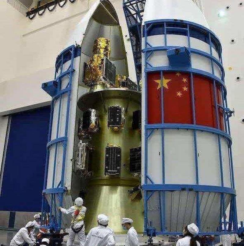 中国发射一箭4星,中国发射一箭四星对联