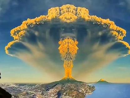 新澳门彩出号综合走势图和火山喷发时游客急逃与火山喷发急救